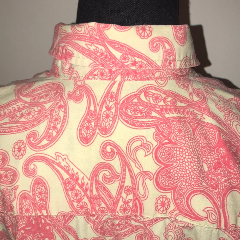 Diesel Men’s Paisley Print Button Down Size XL - Picture 7 of 8